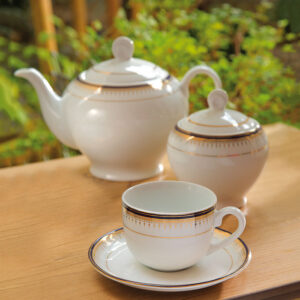 چینی زرین سرویس 17 پارچه چای خوری خاطره