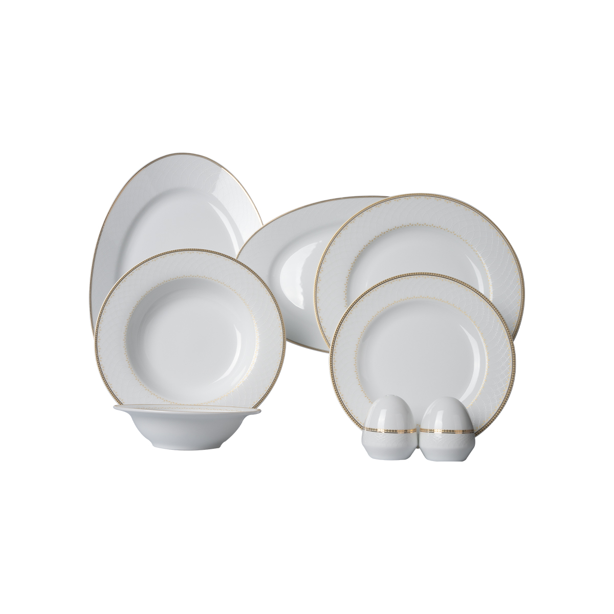 قیمت و خرید سرویس ۲۸ پارچه چینی زرین طرح نورا