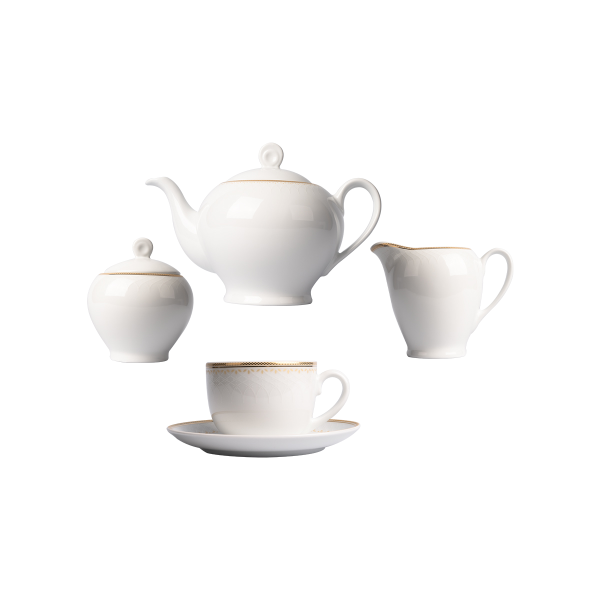 قیمت و خرید سرویس ۲۸ پارچه چینی زرین طرح نورا