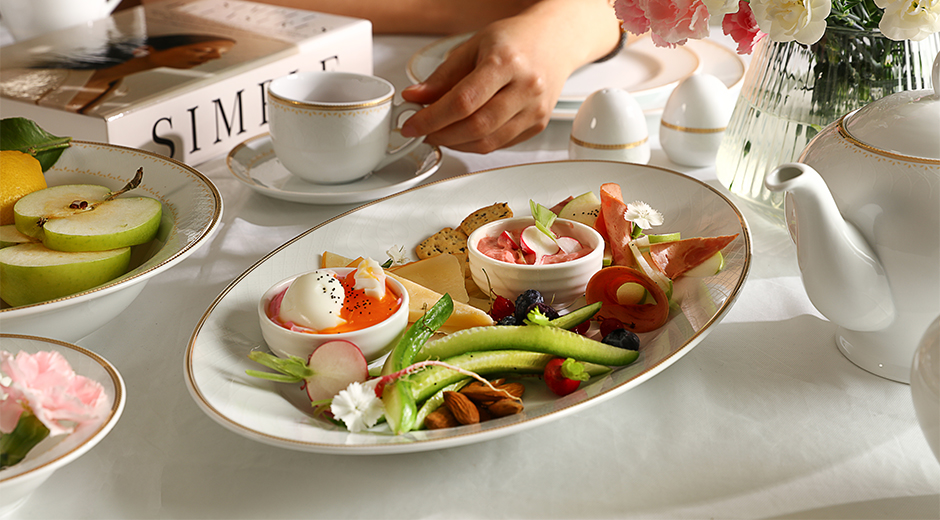 قیمت و خرید سرویس ۲۸ پارچه چینی زرین طرح نورا